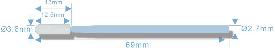 WFS742A Foam Cleanroom Swabs