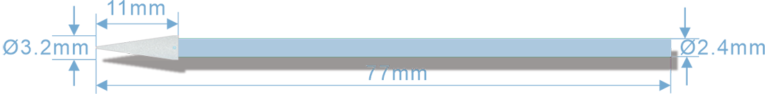 WFS750 Foam Cleanroom Swabs