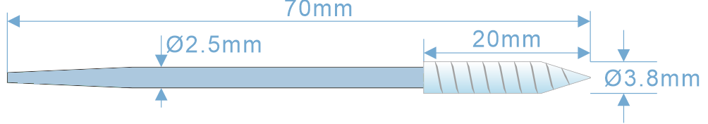 WFS752 Foam Cleanroom Swabs