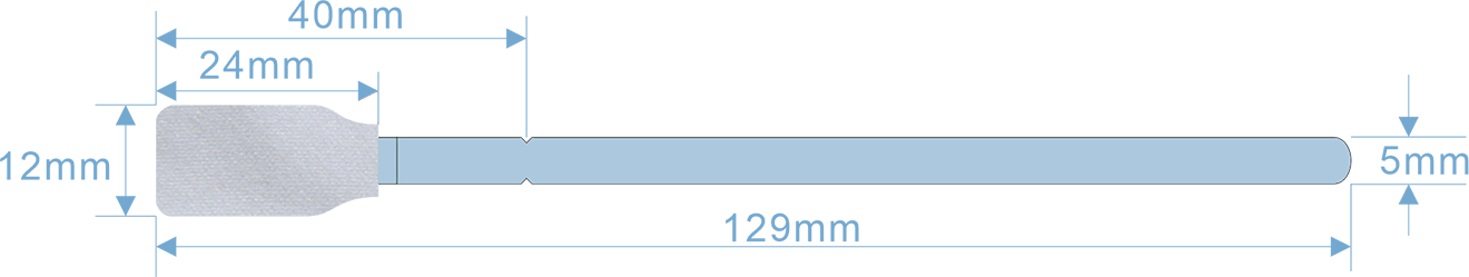 WCPS712A TOC Cleaning Validation Swabs