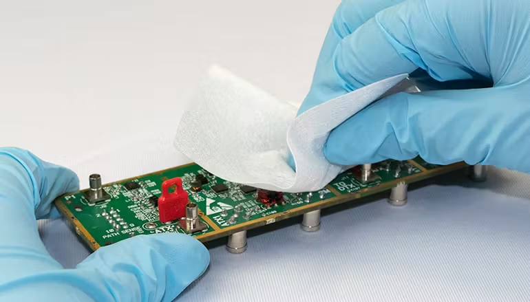 clean a PCB circuit board