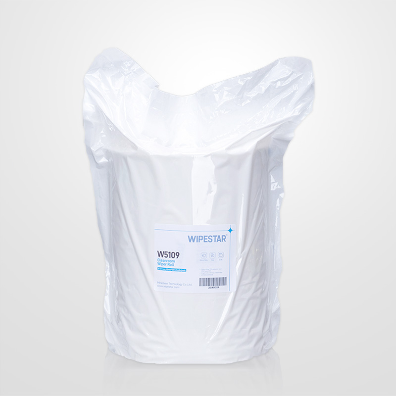 W5109 Microfiber Cleanroom Wiper Rolls