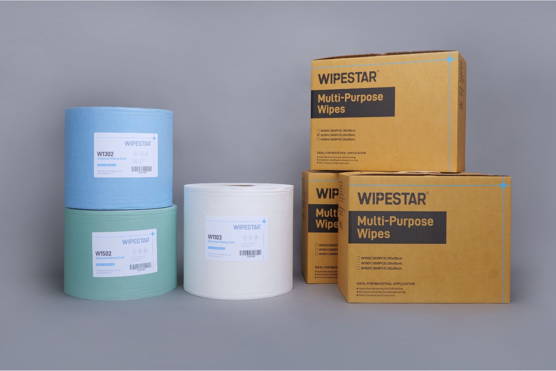 Wipestar Aerospace Wipes Product Display